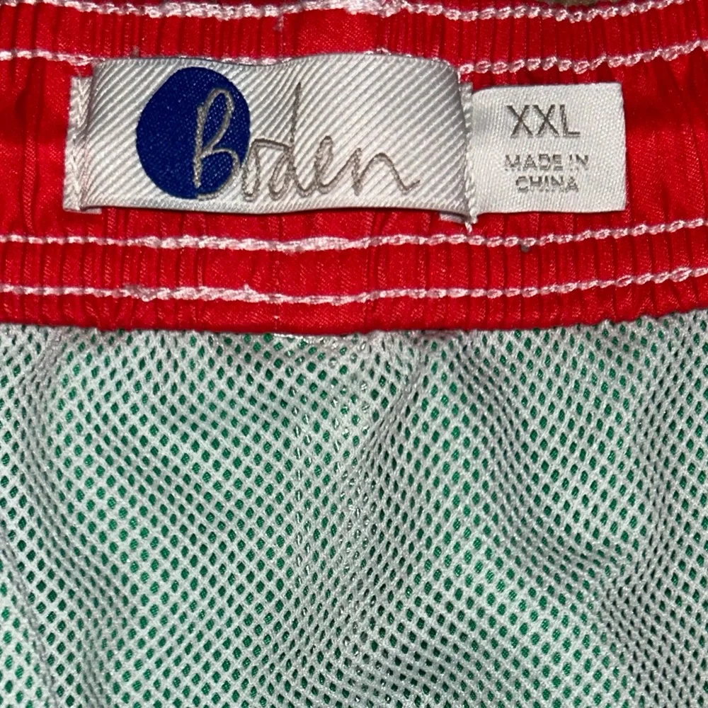 Boden Mens Green Swim Trunks‎ XXL